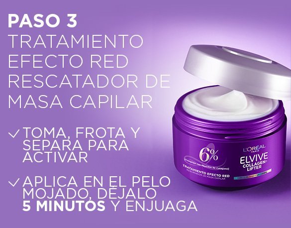 Paso 3: Tratamiento para dar volumen al cabello